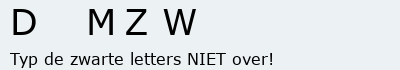 Bevestigingscode