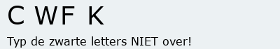Bevestigingscode