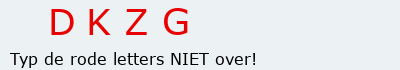 Bevestigingscode