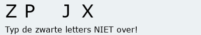 Bevestigingscode