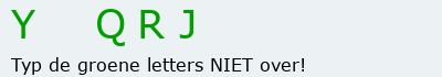 Bevestigingscode