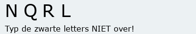 Bevestigingscode