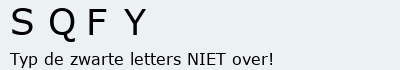 Bevestigingscode