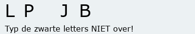 Bevestigingscode