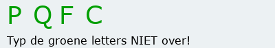 Bevestigingscode