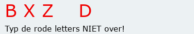 Bevestigingscode