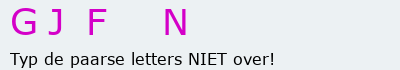 Bevestigingscode