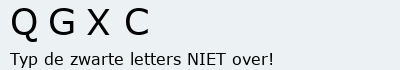Bevestigingscode