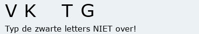 Bevestigingscode