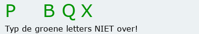 Bevestigingscode