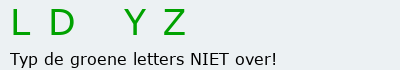 Bevestigingscode