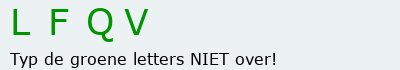 Bevestigingscode