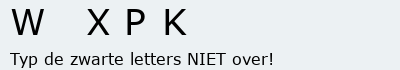 Bevestigingscode