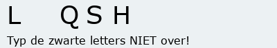 Bevestigingscode