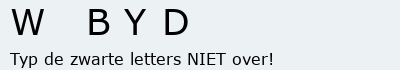 Bevestigingscode