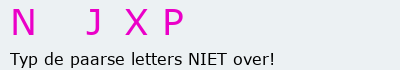 Bevestigingscode