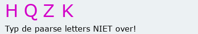 Bevestigingscode