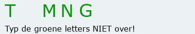 Bevestigingscode