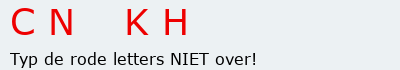 Bevestigingscode