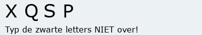 Bevestigingscode