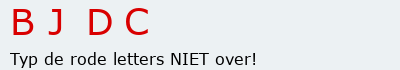 Bevestigingscode