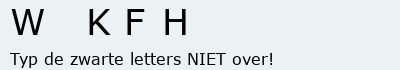 Bevestigingscode