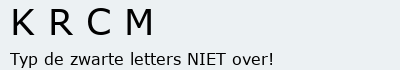 Bevestigingscode