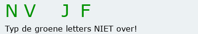 Bevestigingscode