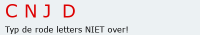 Bevestigingscode