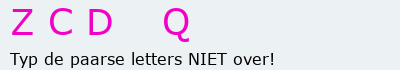 Bevestigingscode