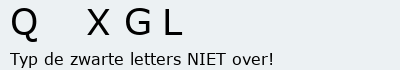 Bevestigingscode