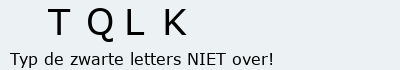 Bevestigingscode