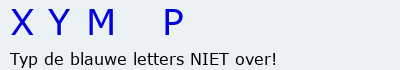 Bevestigingscode