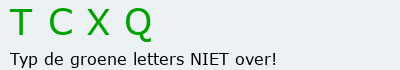 Bevestigingscode
