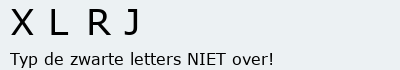 Bevestigingscode