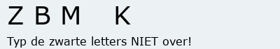 Bevestigingscode