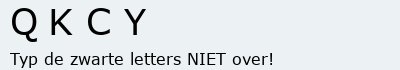 Bevestigingscode