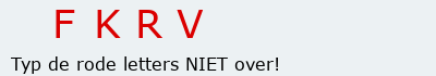 Bevestigingscode