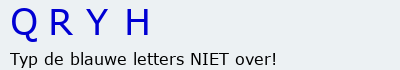 Bevestigingscode