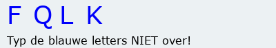 Bevestigingscode