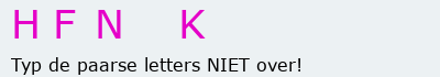 Bevestigingscode