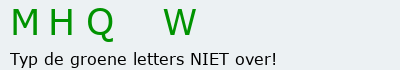 Bevestigingscode