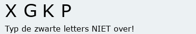Bevestigingscode