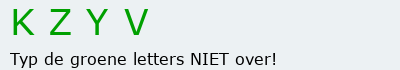 Bevestigingscode