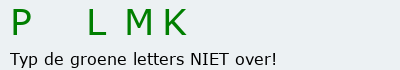 Bevestigingscode