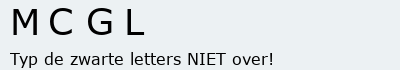 Bevestigingscode