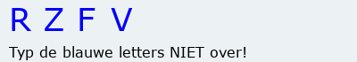 Bevestigingscode