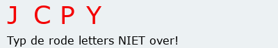 Bevestigingscode