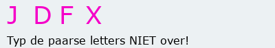 Bevestigingscode