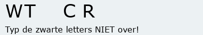 Bevestigingscode